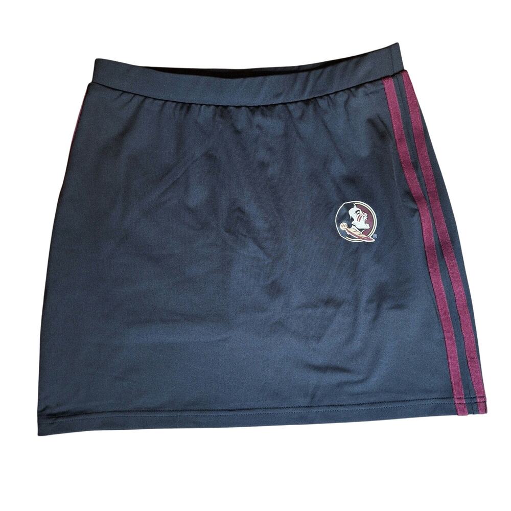ZooZatz Florida State University FSU Seminoles Black Athletic Skort EUC - S